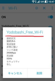 大阪梅田wifi ヨドバシ梅田とリンクス梅田linksumedaスマホで Wifi無料 大阪アクセスポイントスマホで接続したい設定は